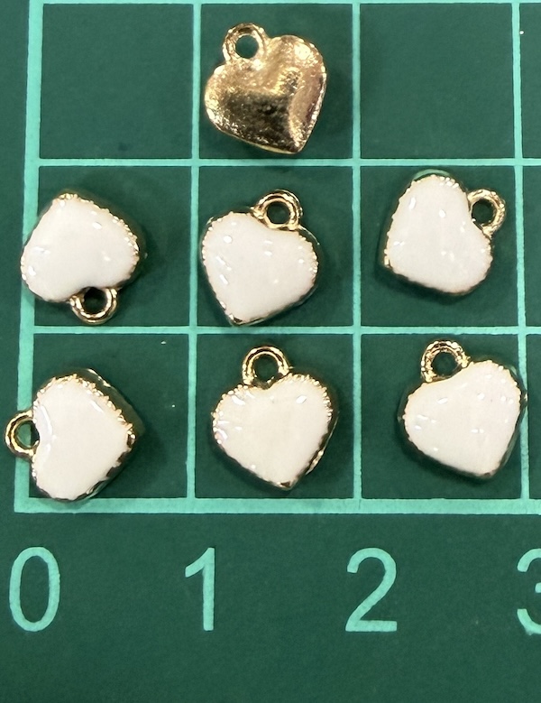 Charm Heart White